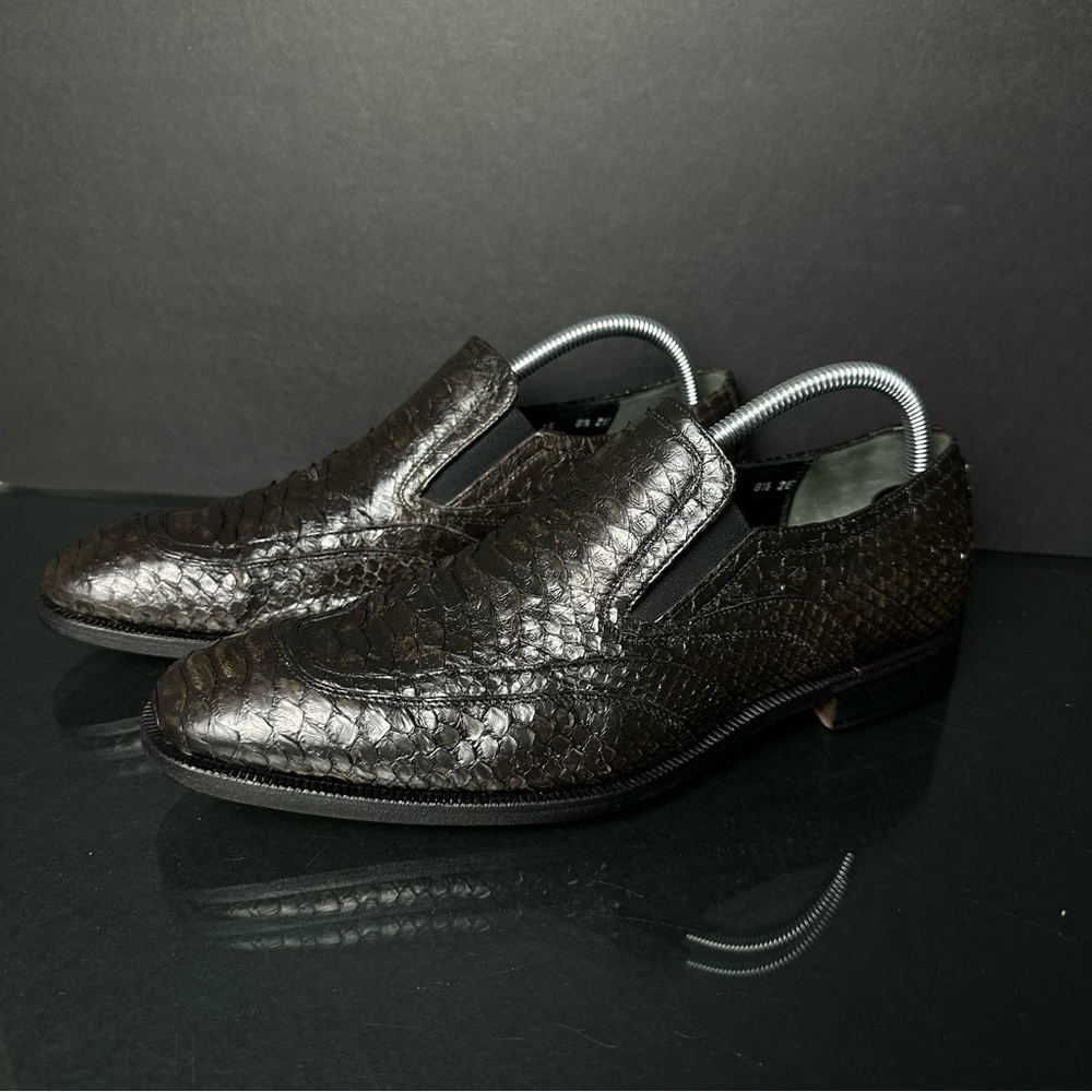 Salvatore Ferragamo Shoes 8.5 Brown Python. - image 1